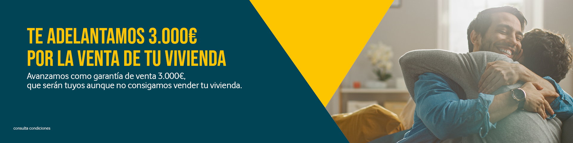 Te adelantamos 3000€ por la venta de tu vivienda